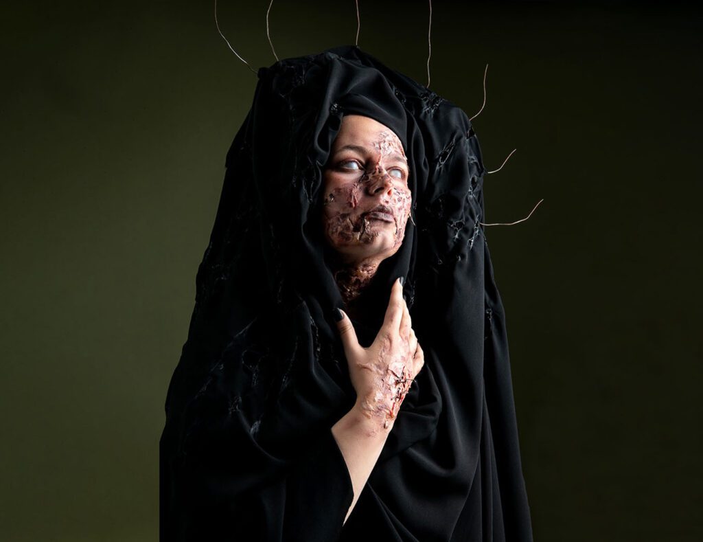 Maquillage avec effets spéciaux